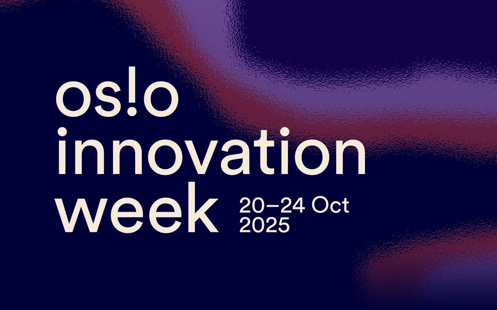 Oslo Innovation Week, 20 to 24 October 2025